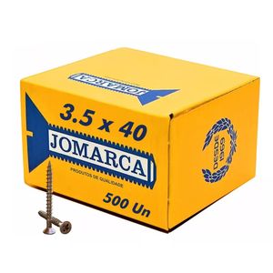 PARAFUSO PARA MADEIRA CHIPBOARD 3.0 X 30MM - JOMARCA - CX 500UN