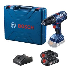 PARAFUSADEIRA E FURADEIRA IMPACTO 18V + MALETA - BOSCH GSB180-LI