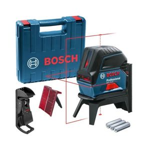 NIVEL A LASER LINHA VERMELHO 15 METROS + GANCHO + MALETA BOSCH GCL2-15 BOSCH