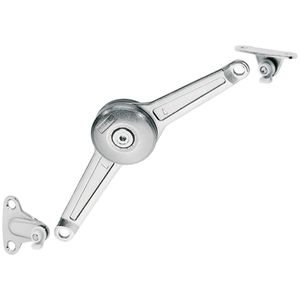ARTICULADOR DUO STANDARD PARA PORTAS 15KG NIQUELADO - HAFELE 373.66.612