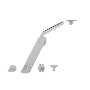 ARTICULADOR FREE FLAP H1.5 MODELO D CINZA - HAFELE 372.29.350