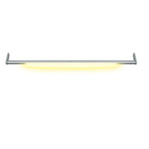 CABIDEIRO LED 1200MM EDITÁVEL 3000K - SENSOR PRESENÇA ALUMÍNIO - LED LINE