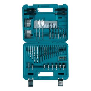 KIT 100 PCS PONTAS BITS + BROCAS MAKITA D-47248